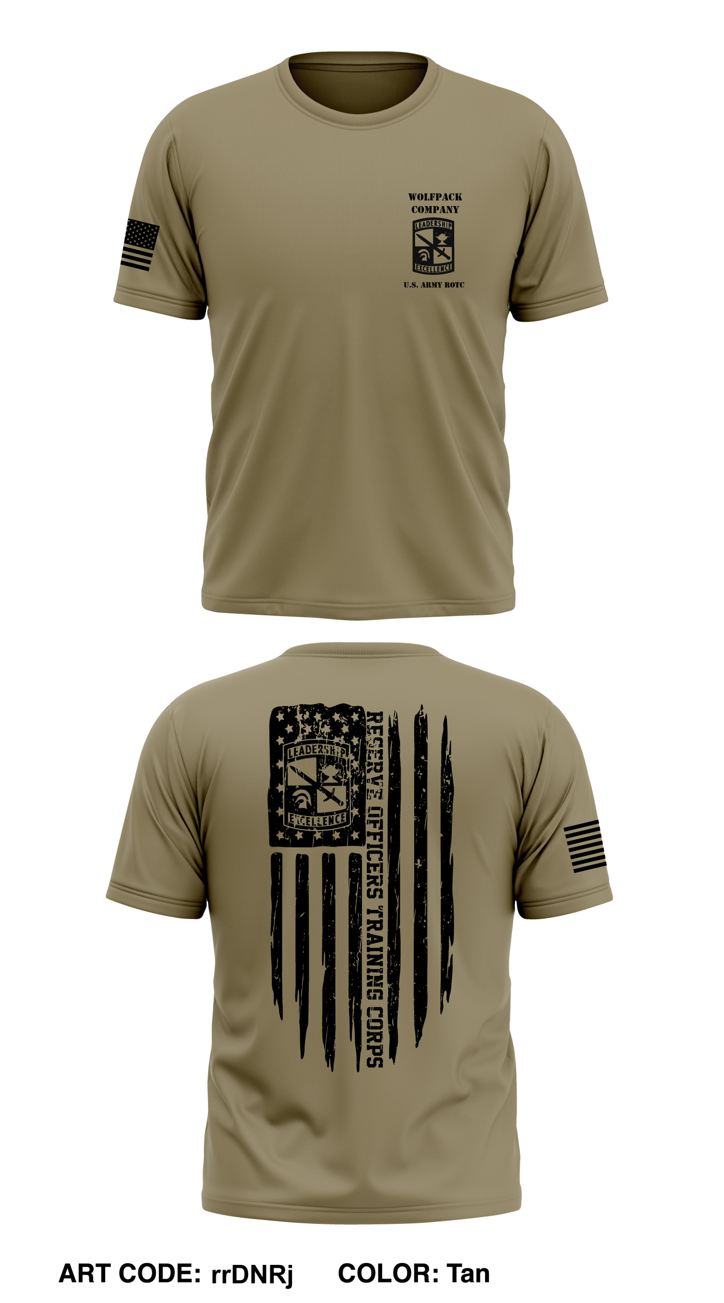 Arecibo Wolfpack ROTC, University of Puerto Rico Core Men's SS Performance Tee - rrDNRj