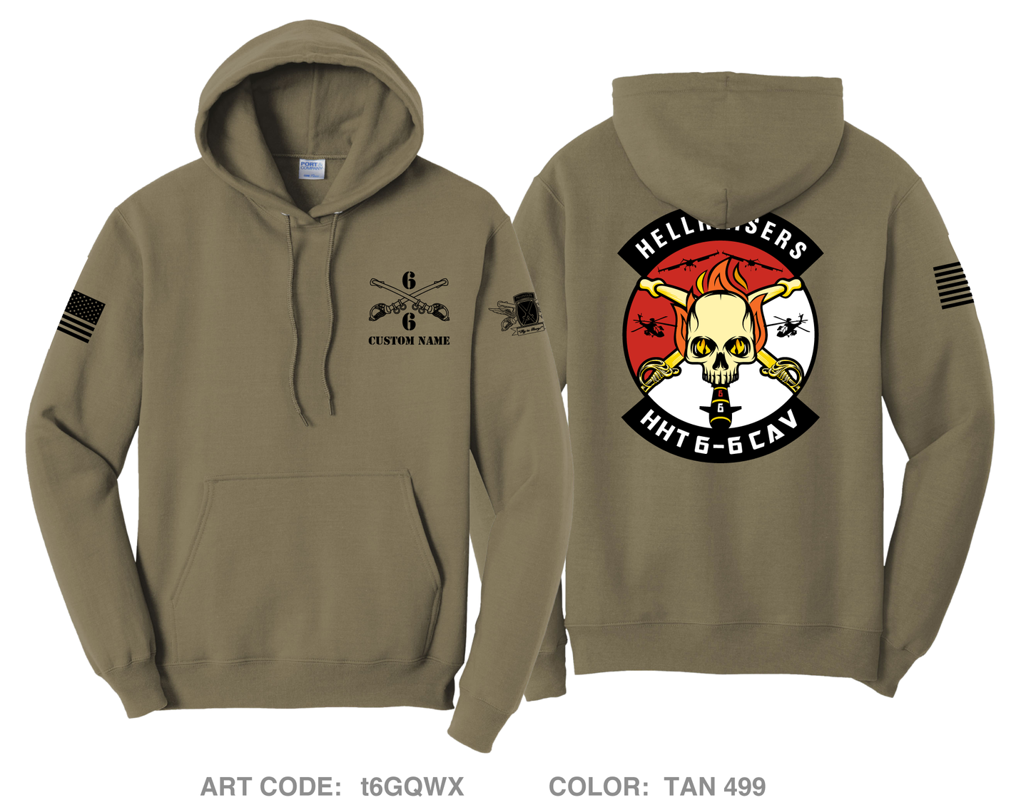 CUSTOM HHT Comfort Unisex Hooded Sweatshirt - t6GQWX