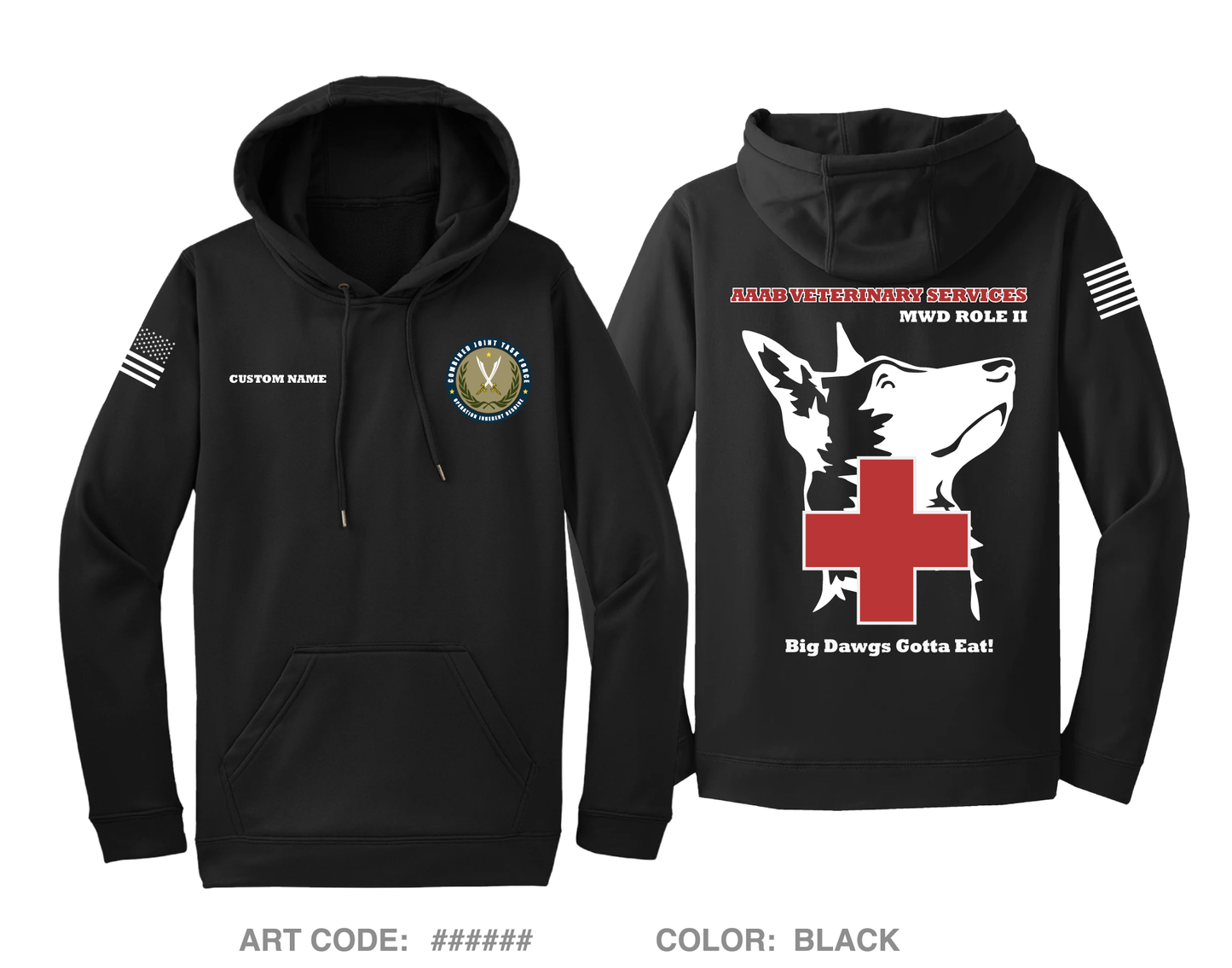 CUSTOM 719th MDVSS Hi-Tech Performance Hoodie - Bbtsfr