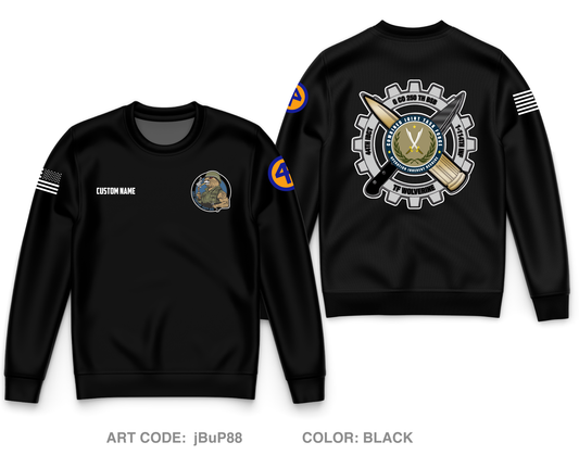 CUSTOM G co, 250th BSB Core Men's Crewneck Performance Sweatshirt - jBuP88