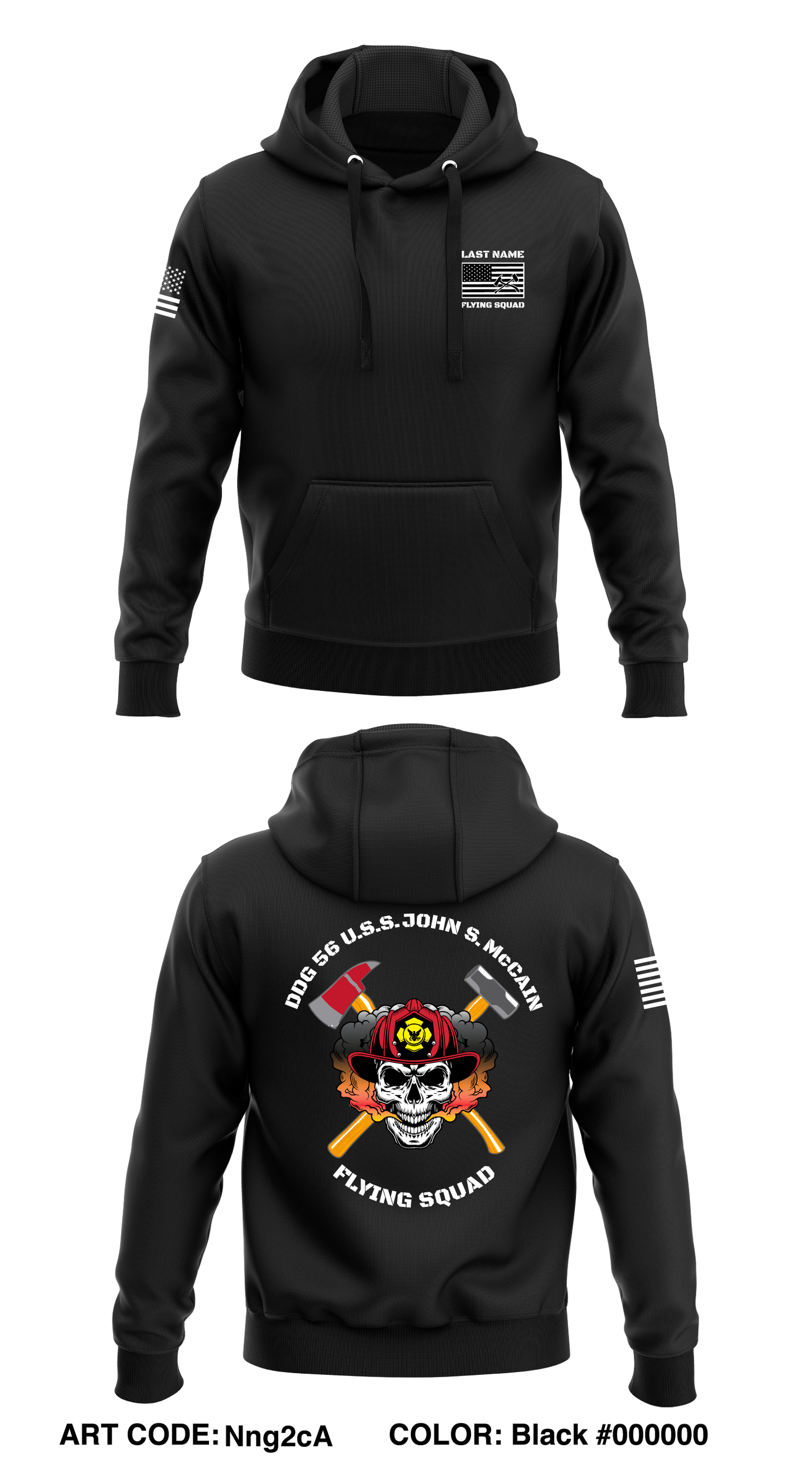 CUSTOM FLYING SQUAD Store 1 Core Men's Hooded Performance Sweatshirt - Nng2ca