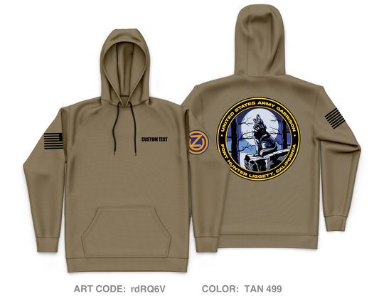 102D Training Division Core Men's Hooded Performance Sweatshirt - rdRQ6V