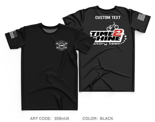 Custom Time2ShineFactory Core Men's SS Performance Tee - kEEeY4