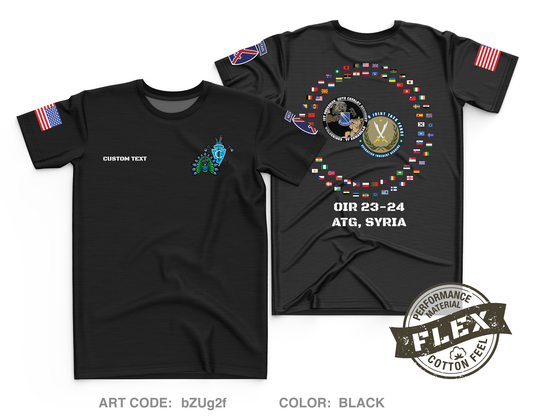 Custom 2|C|1-89 CAV Core Men's SS Flex Performance Tee - bZUg2f