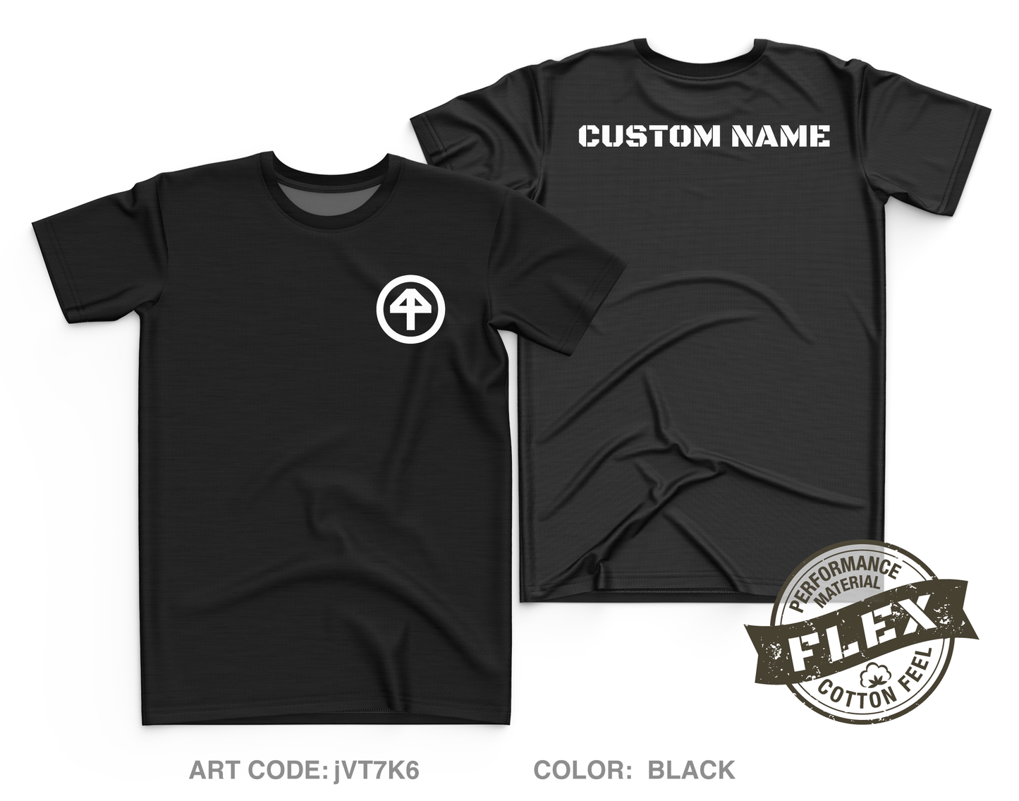 CUSTOM 44IBCT Core Men's SS Flex Performance Tee - jVT7K6