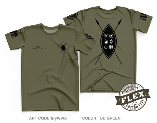 CUSTOM CJTF HOA CJ-2 Core Men's SS Flex Performance Tee - 8ryWWb