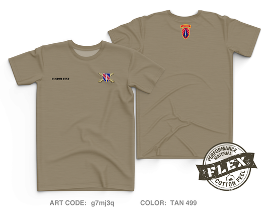 Custom 4th BN 2d SFAB Store 1 Core Men's SS Flex Performance Tee - g7mj3q