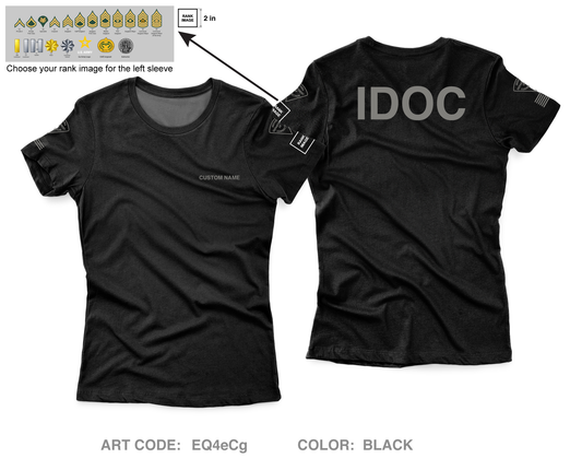 CUSTOM IDOC Putnamville Core Women's SS Performance Tee - EQ4eCg