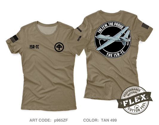 CUSTOM 44IBCT Core Women's SS Flex Performance Tee - p965ZF