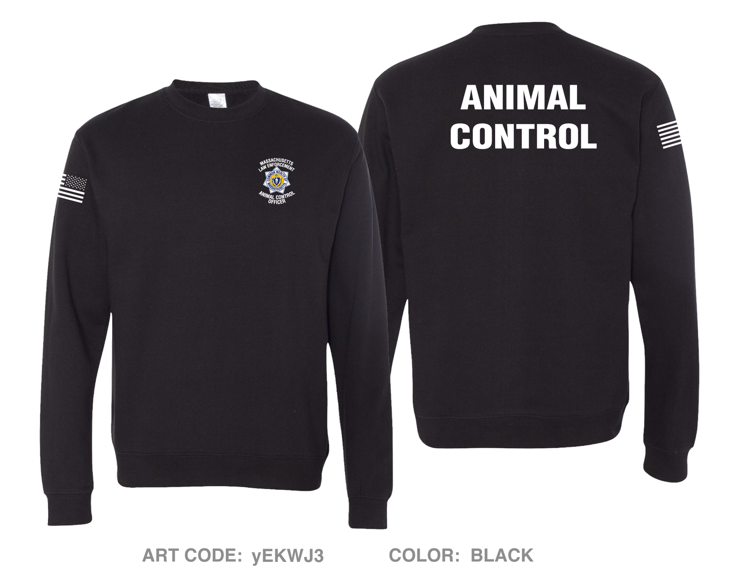 Animal Control Officer Comfort Unisex Crewneck Sweatshirt - yEKWJ3