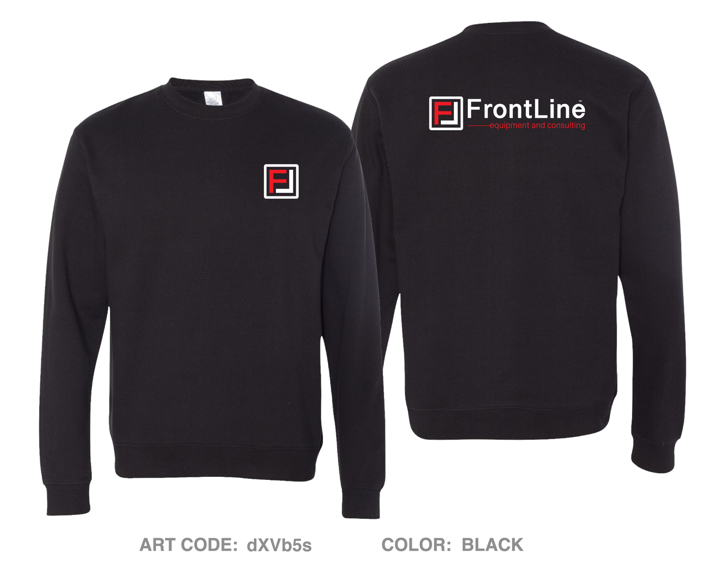 Frontline Equipment and Consulting Comfort Unisex Crewneck Sweatshirt - dXVb5s