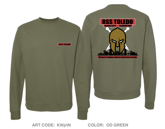 RSS Toledo Comfort Unisex Crewneck Sweatshirt - KWjrtN