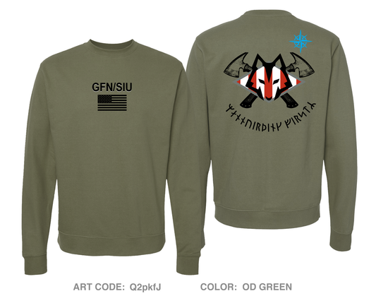 US Border Patrol - GFN|SIU Comfort Unisex Crewneck Sweatshirt - Q2pkfJ