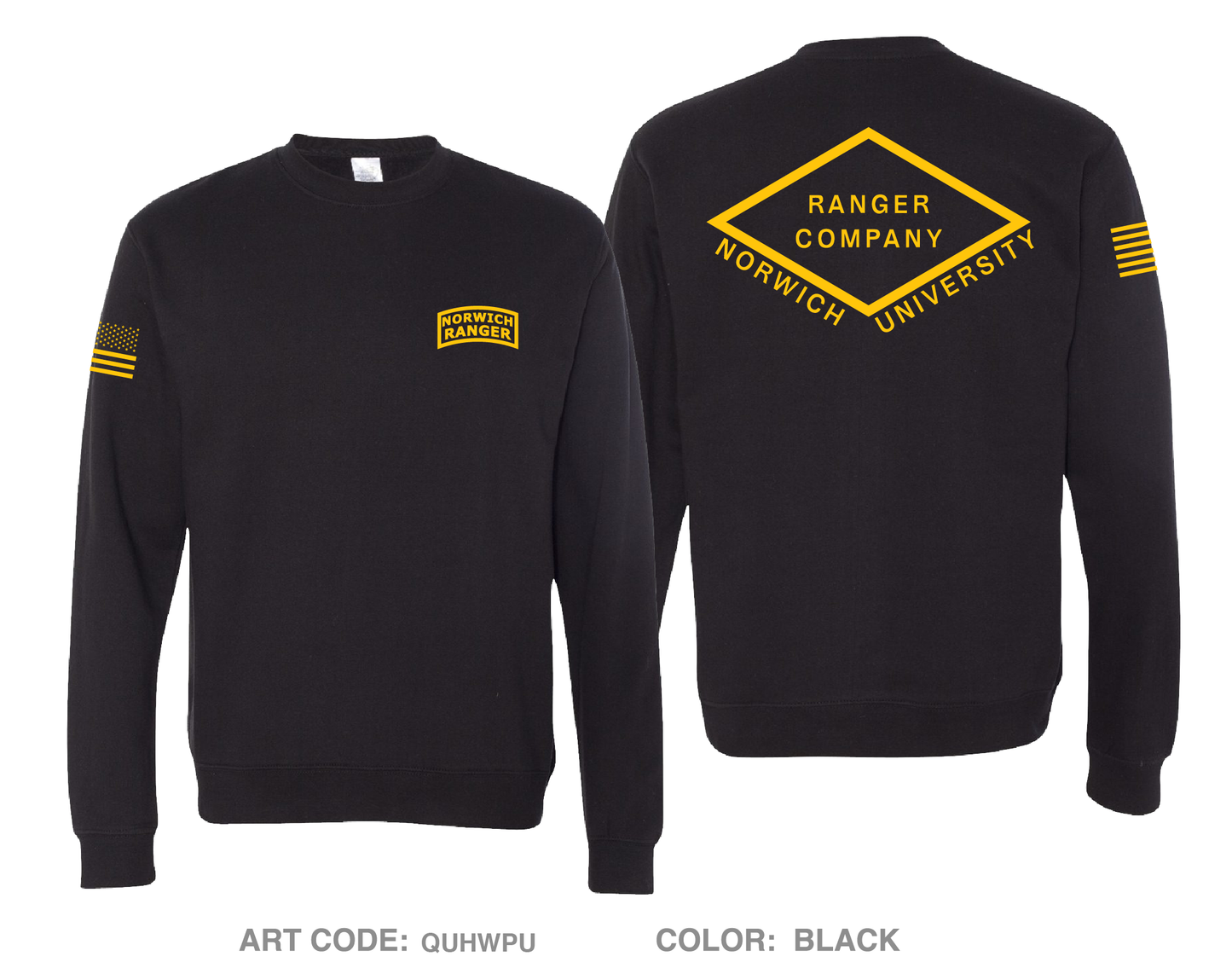 Norwich Ranger Company Comfort Unisex Crewneck Sweatshirt - QUHWPU