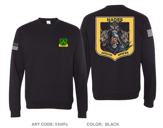 H Co, 4-70th AR BN, 1|1 AD Comfort Unisex Crewneck Sweatshirt - V34fFc