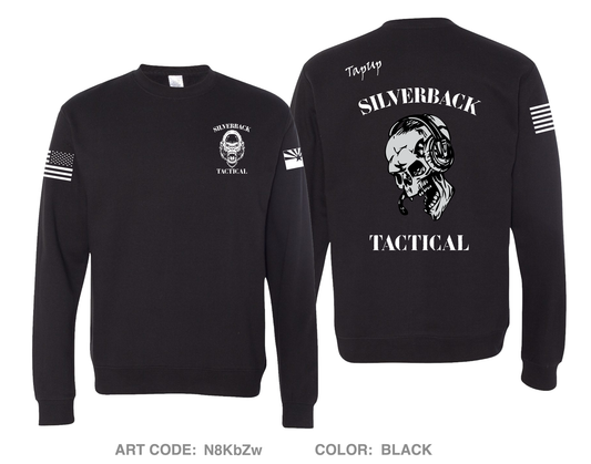 Silverback Tactical Comfort Unisex Crewneck Sweatshirt - N8KbZw