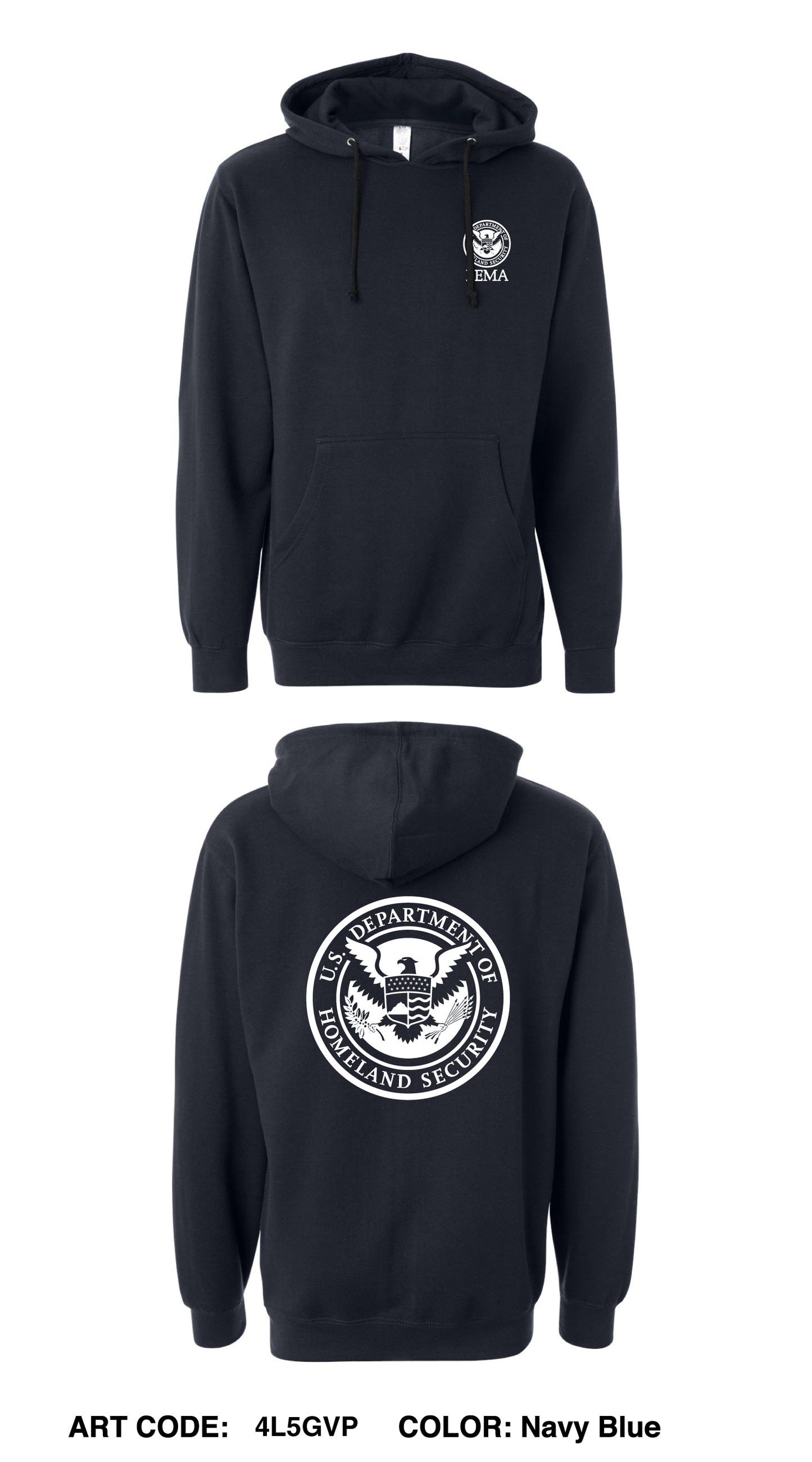 FEMA Region 1 Operations Store 1 Comfort Unisex Hooded Sweatshirt - 4L5GVP