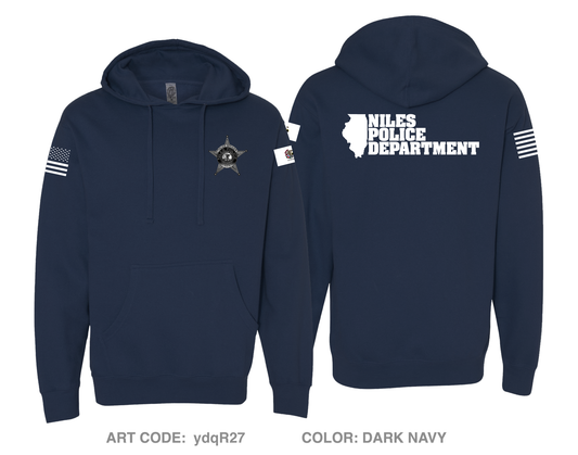 Niles Police Department Comfort Unisex Hooded Sweatshirt - ydqR27