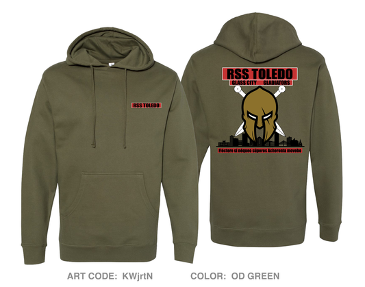 RSS Toledo Comfort Unisex Hooded Sweatshirt - KWjrtN