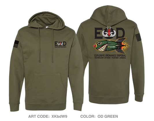 Explosive Ordnance Disposal Technology Division (EOD) Comfort Unisex Hooded Sweatshirt - XKbdW9