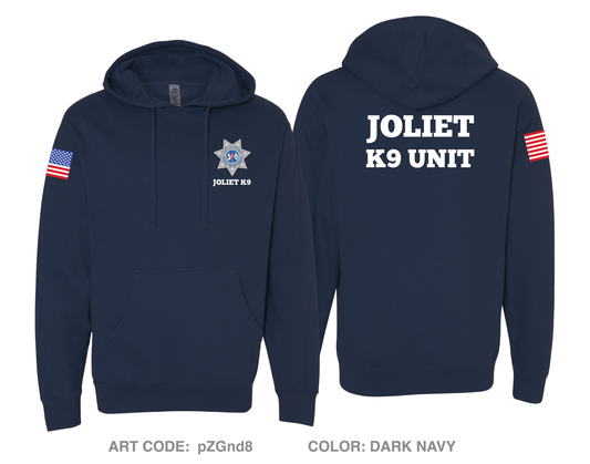 Joliet Police K9 Unit Comfort Unisex Hooded Sweatshirt - pZGnd8