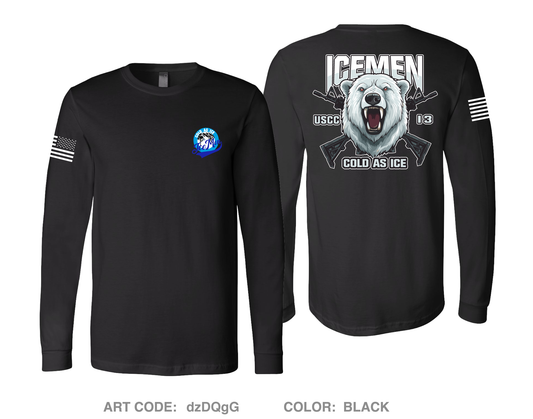 I3 ICEMEN Comfort Unisex Cotton LS Tee - dzDQgG