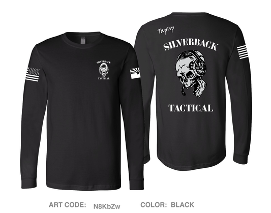 Silverback Tactical Comfort Unisex Cotton LS Tee - N8KbZw