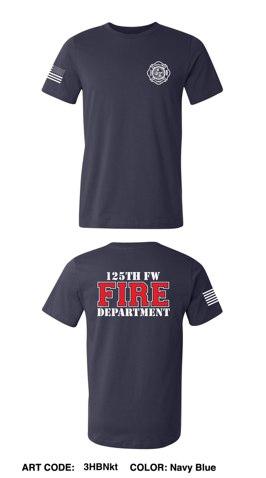 125th Fire & Emergency Services Store 1 Comfort Unisex Cotton SS Tee - 3HBNkt