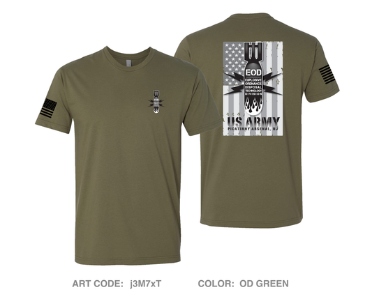 Explosive Ordnance Disposal Technology Division (EOD) Comfort Unisex Cotton SS Tee - j3M7xT