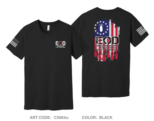 Explosive Ordnance Disposal Technology Division (EOD) Comfort Unisex Cotton SS Tee - CX6Kku