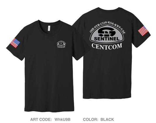 Centcom Sentinel Comfort Unisex Cotton SS Tee - WhkU9B