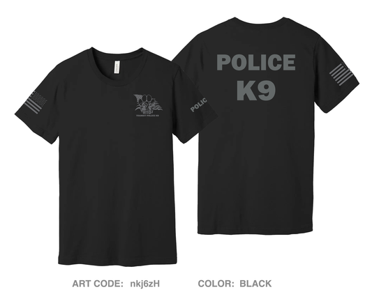 RTD Transit Police K9 Comfort Unisex Cotton SS Tee - nkj6zH