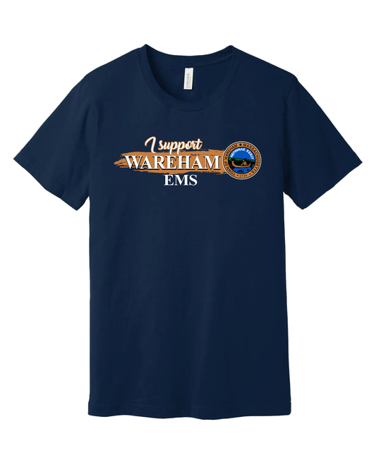 Wareham EMS Comfort Unisex Cotton SS Tee - Lighthouse