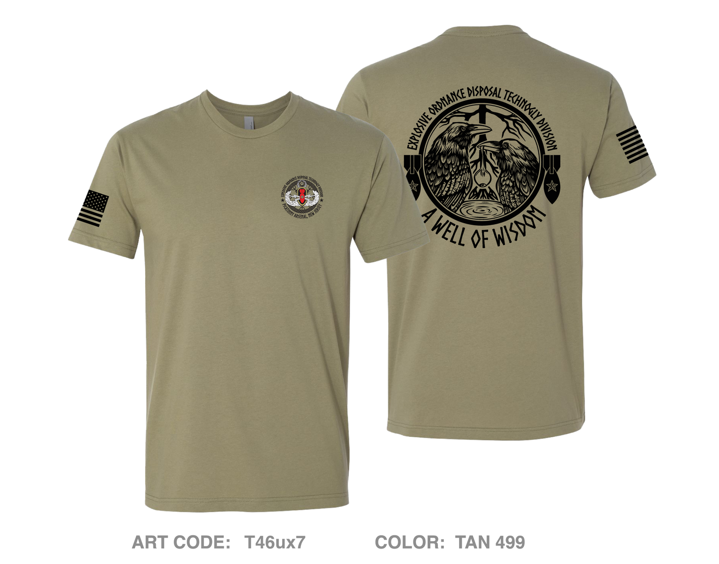 Explosive Ordnance Disposal Technology Division (EOD) Comfort Unisex Cotton SS Tee - T46ux7