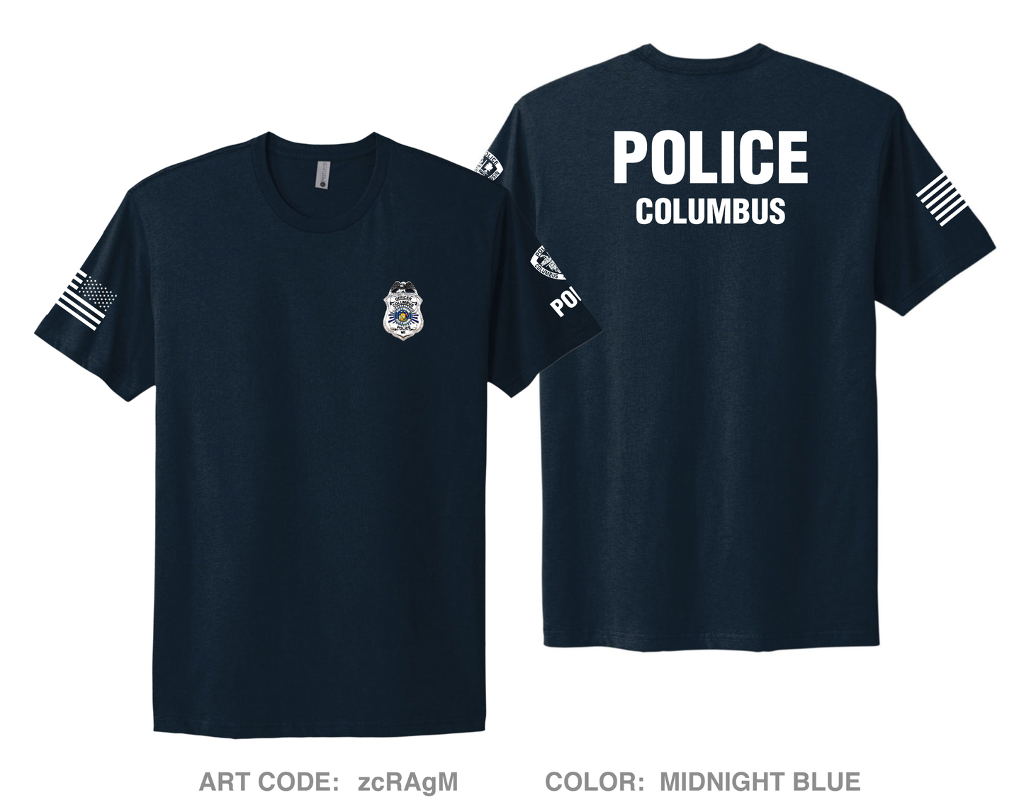 POLICE Comfort Unisex Cotton SS Tee - zcRAgM