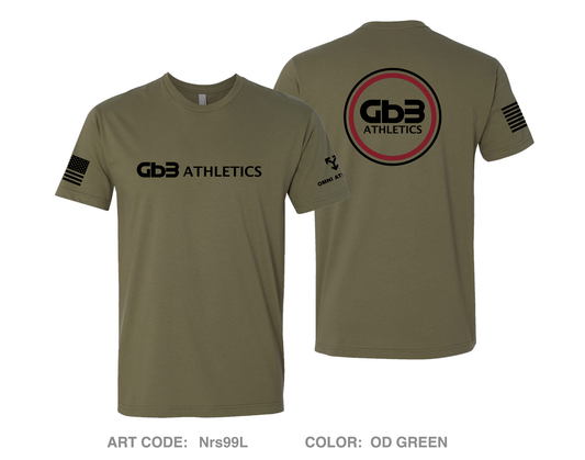 GB3 Athletics Comfort Unisex Cotton SS Tee - Nrs99L