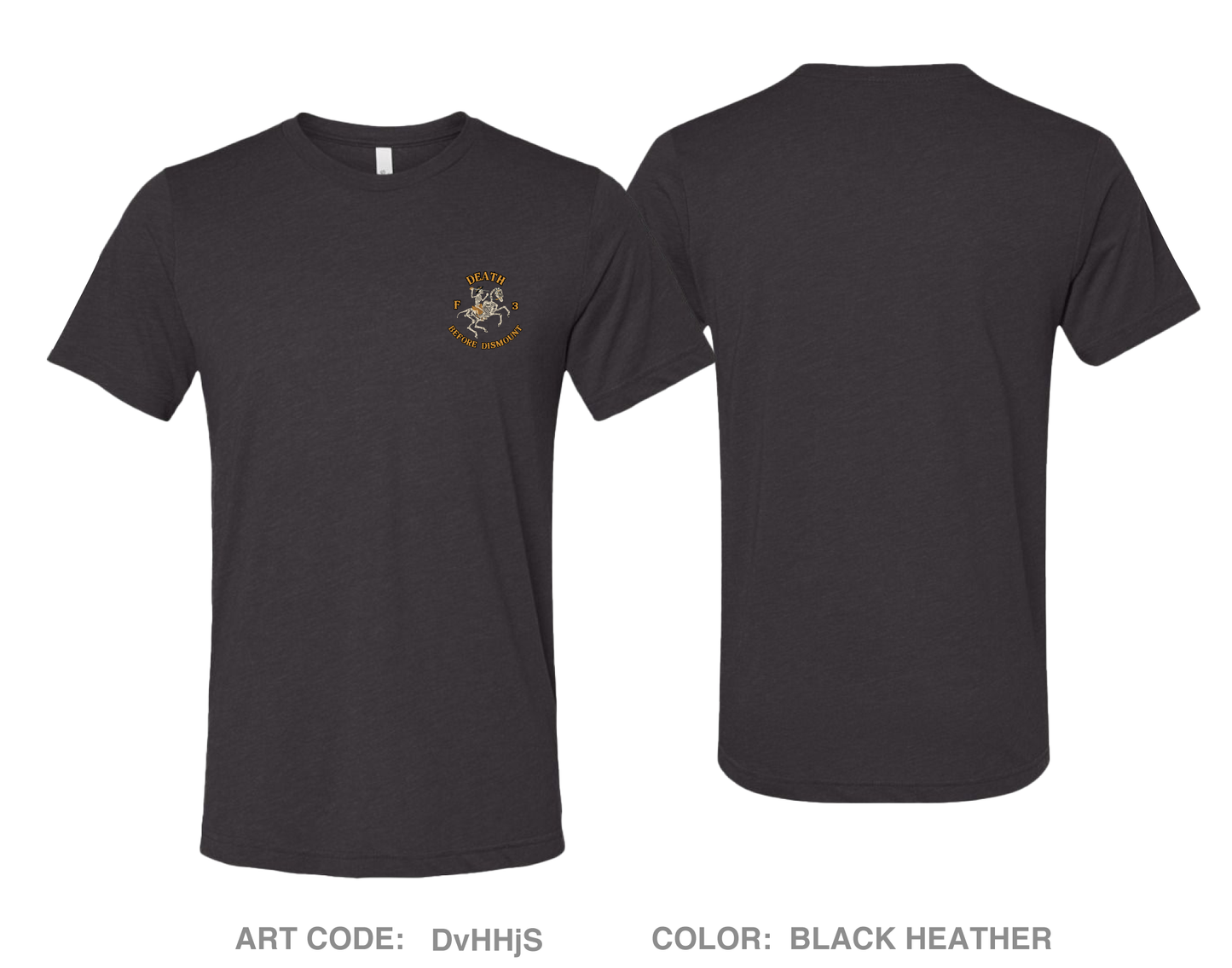 USCC West Point F3 Comfort Unisex Triblend SS Tee - DvHHjS