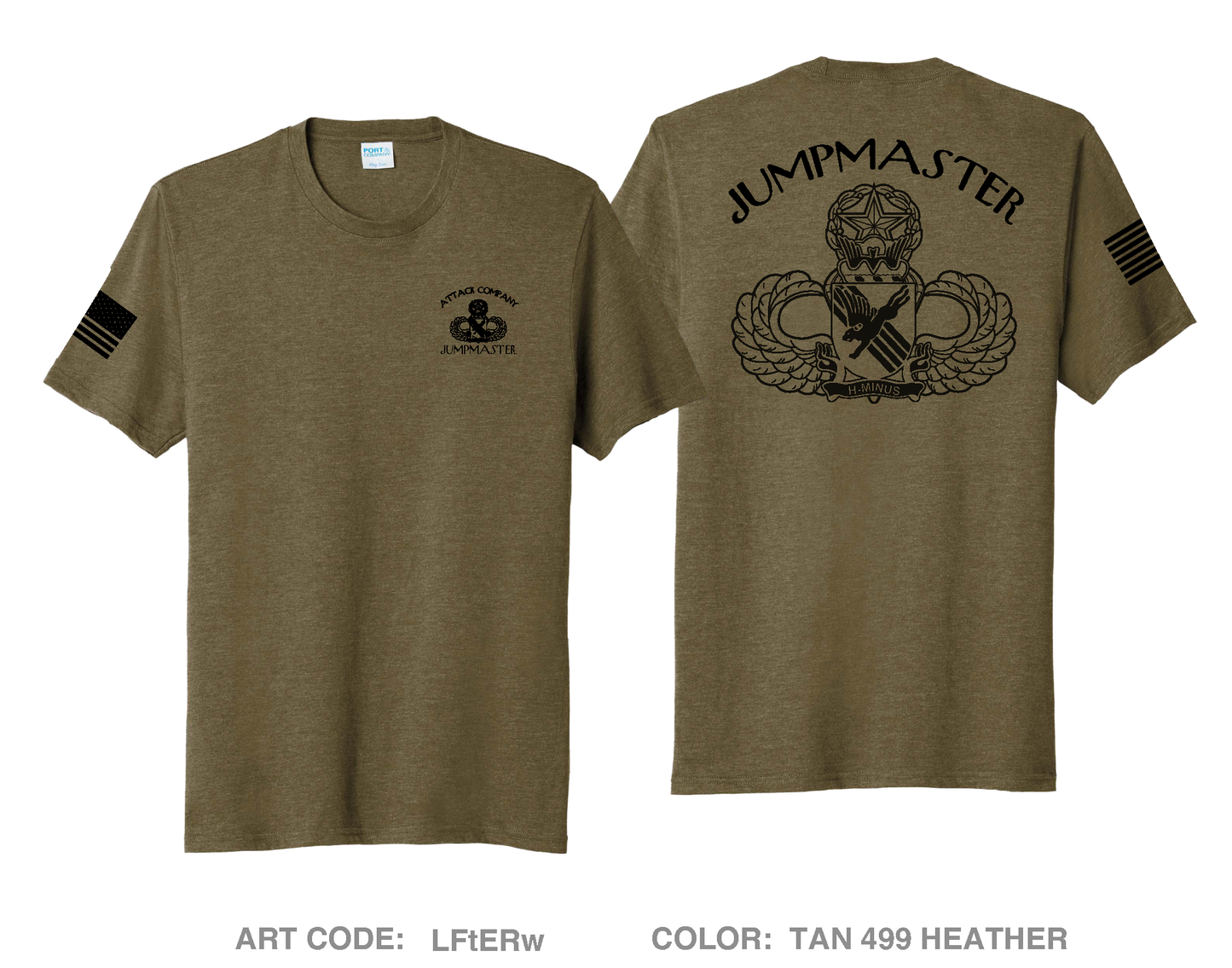 A CO, 2nd BN, 505th PIR Comfort Unisex Triblend SS Tee - LFtERw