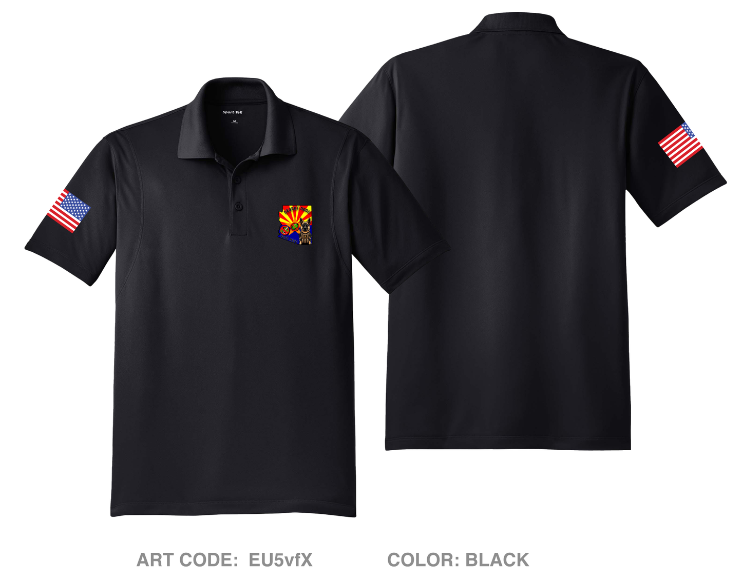 483D DTF Performance Men's SS Polo - EU5vfX