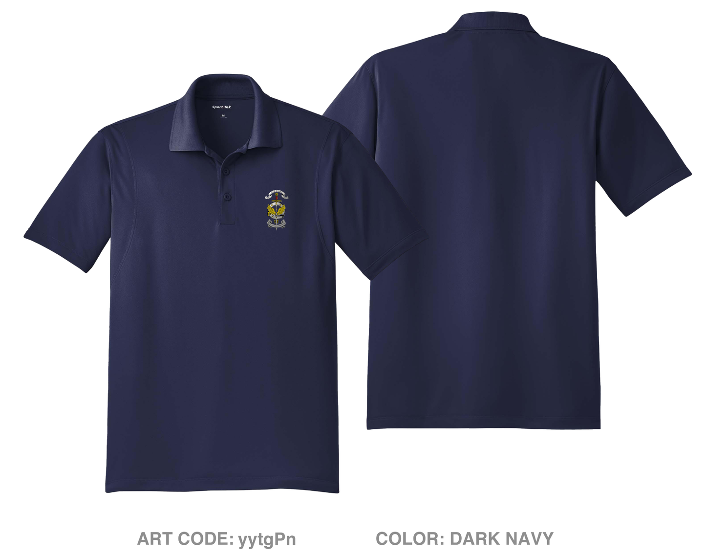 Joint Communications Unit, B Troop Hi-Tech Performance Men's SS Polo - yytgPn