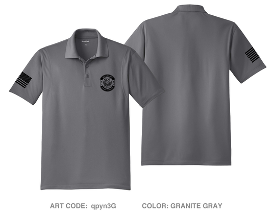 Mississippi Department of Corrections Special Response Team DTF Performance Men's SS Polo - qpyn3G