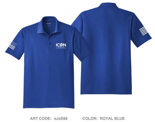 ICON MEDICINE Hi-Tech Performance Men's SS Polo - eJsS98