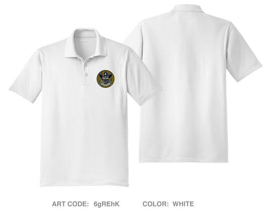 49th SFS Hi-Tech Performance Men's SS Polo - 6gREhK