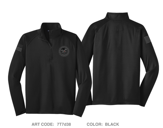 Secret Service Patrol Hi-Tech Performance Quarter-Zip Fleece Jacket - 7T7d38