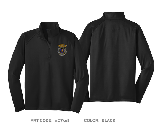 Marine Security Guard Detachment Paris, France Hi-Tech Performance Quarter-Zip Fleece Jacket - sQ7ku9