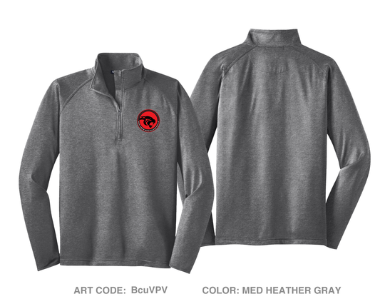 HHC USAG RP DTF Performance Quarter-Zip Fleece Jacket - BcuVPV