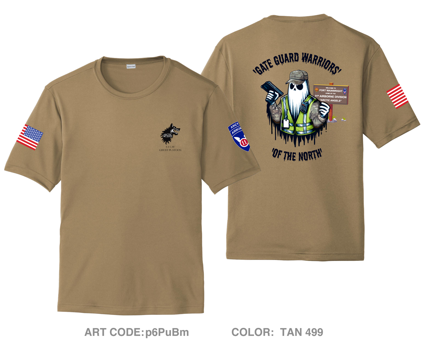 HHT, 5-1 CAV, 1-11 Hi-Tech Performance Unisex SS Tee - p6PuBm