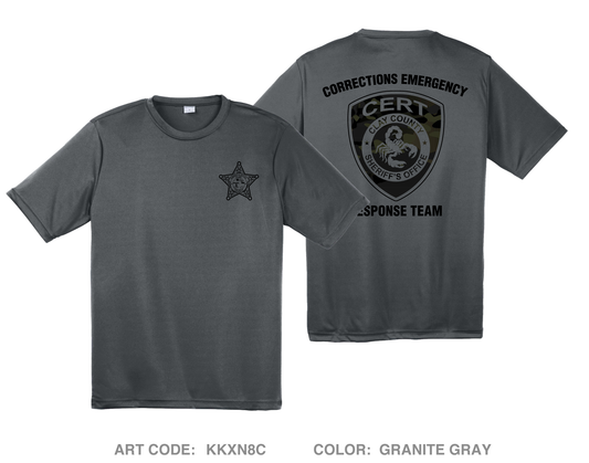 CERT Corrections Emergency Response Team Hi-Tech Performance Unisex SS Tee - KKXN8C