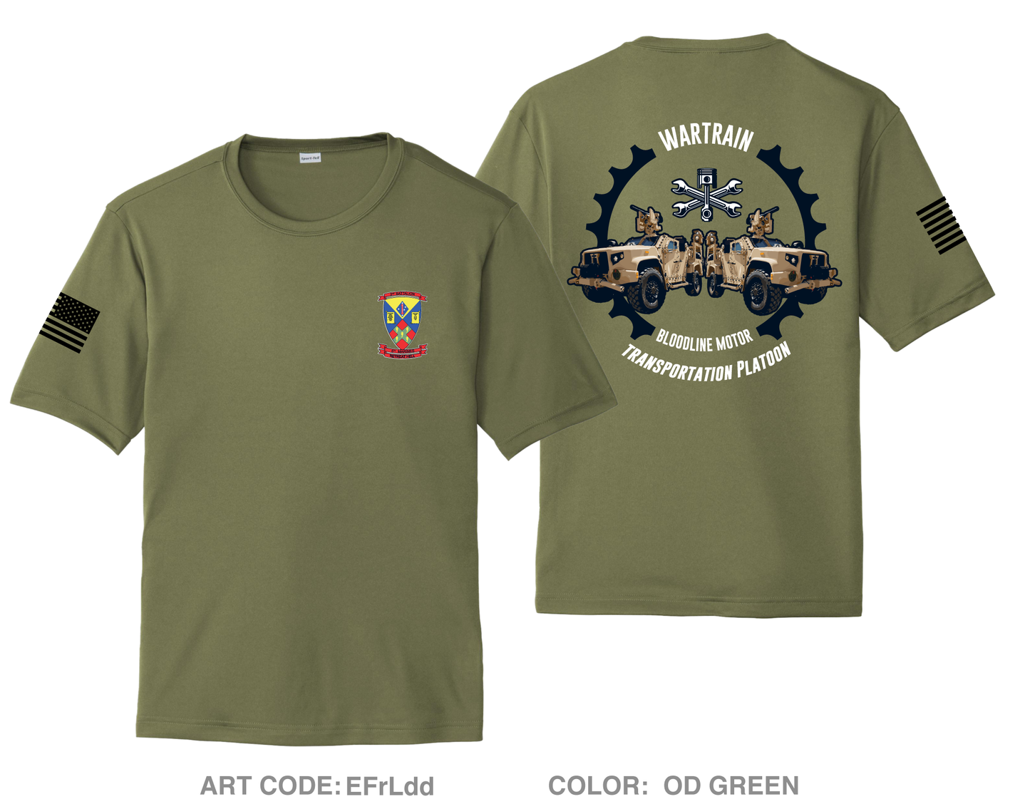 2nd Battalion 5th Marines Hi-Tech Performance Unisex SS Tee - EFrLdd