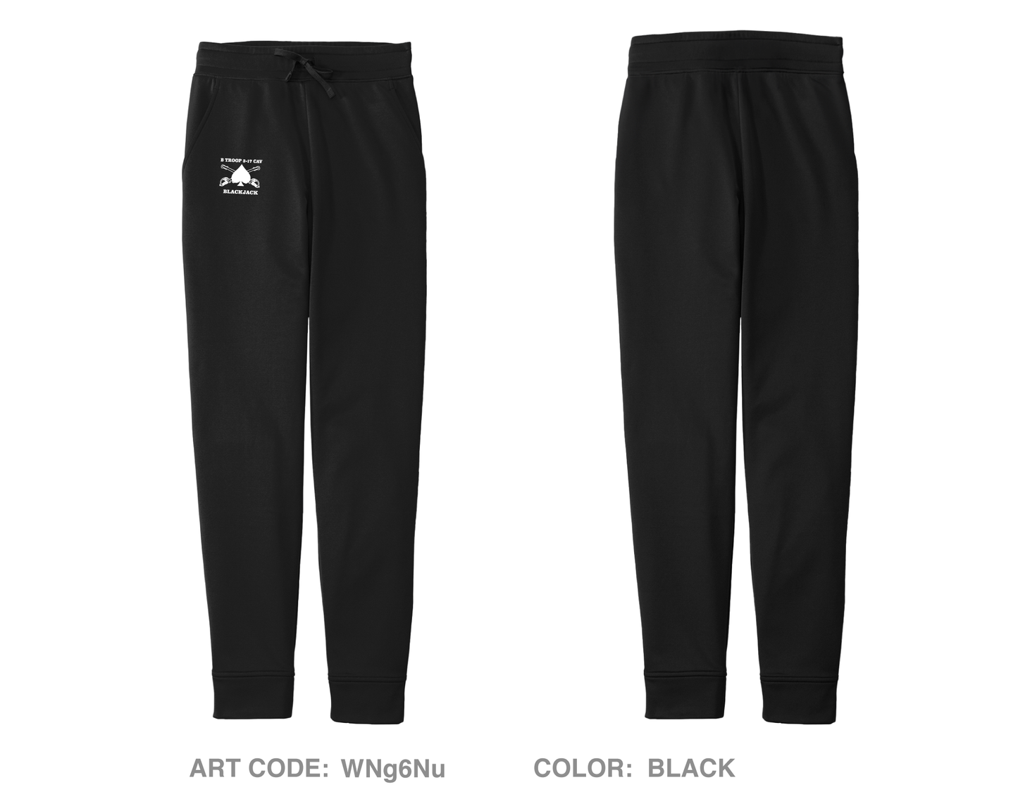 Bravo Troop, 3-17 ACS, 3CAB Hi-Tech Performance Unisex Joggers - WNg6Nu